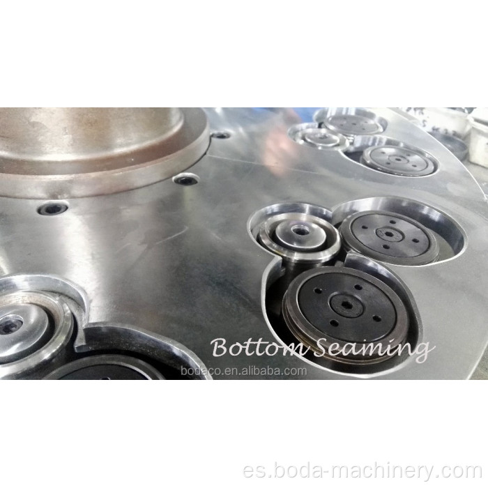 Pintar la línea de fabricación de lata de metal
